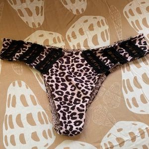 ACACIA Leopard Crochet Bottoms 🐆